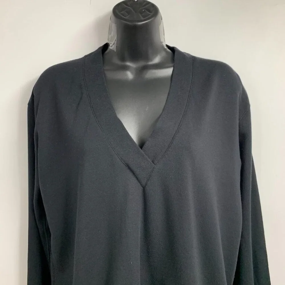 Rag & Bone Women's V Neck Long Sleeve Stretch‎ Tight Knit Sweater Size XXS